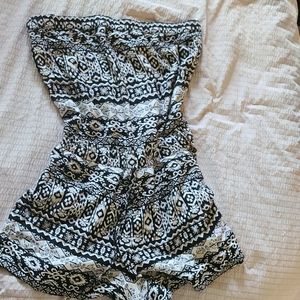 Angie Strapless Romper